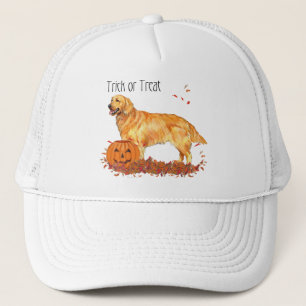 Boné Ouro Retriever Halloween