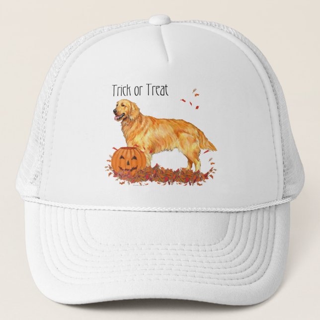 Boné Ouro Retriever Halloween (Frente)