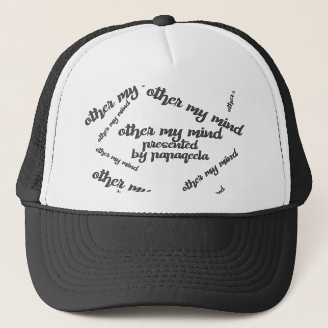 Boné Outros meus pensamentos (Frente)