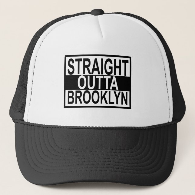 Boné Outta reto BROOKLYN t-shirt.png (Frente)