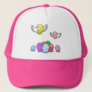 Boné Ovos de Páscoa Voadores
