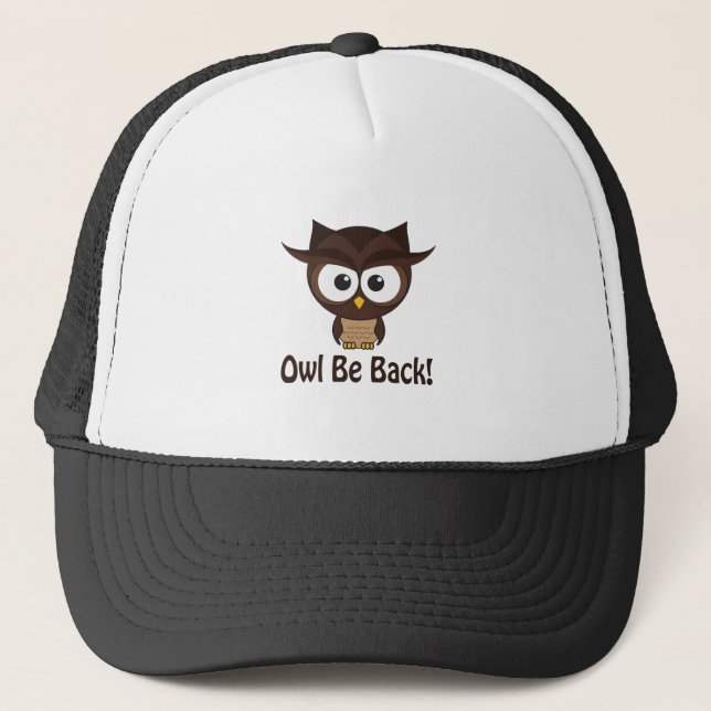 Boné Owl Be Back (Frente)