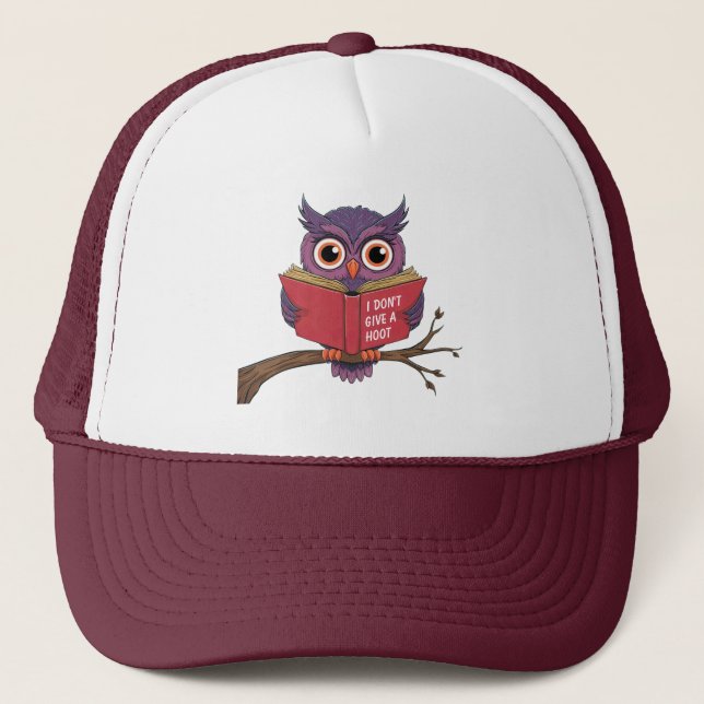 Boné Owl Reading Hat (Frente)