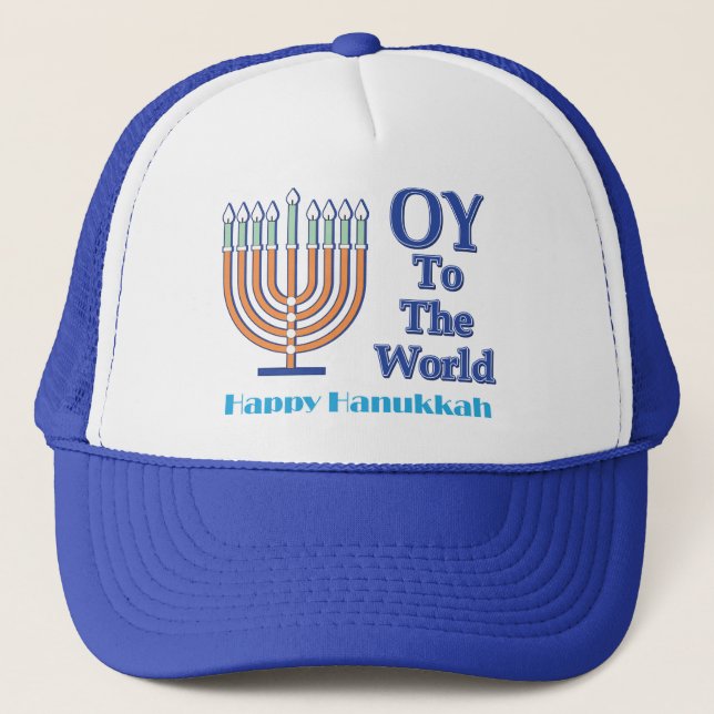 Boné Oy-To-The-World-Happy-Hanukkah (Frente)