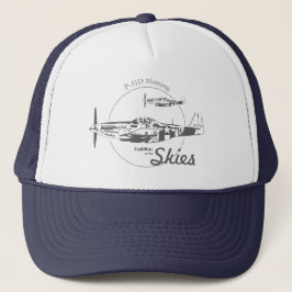 Boné P-51D Mustang "Cadillac of the Skies" cap