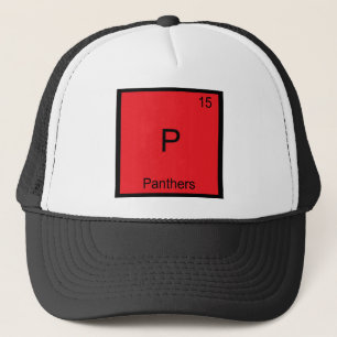 Boné P - Panthers Funny Element Chemistry Símbolo Tee