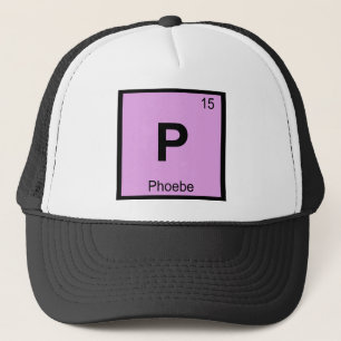 Boné P - Química do Titã Fíbe Tabela Periódica Símbolo