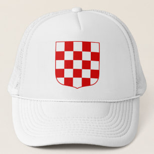 Boné Padrão croata casaco de armas
