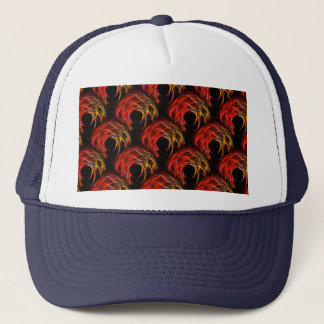 Boné Padrão de Arte Abstrata Boho Elegante Moderno Fofo