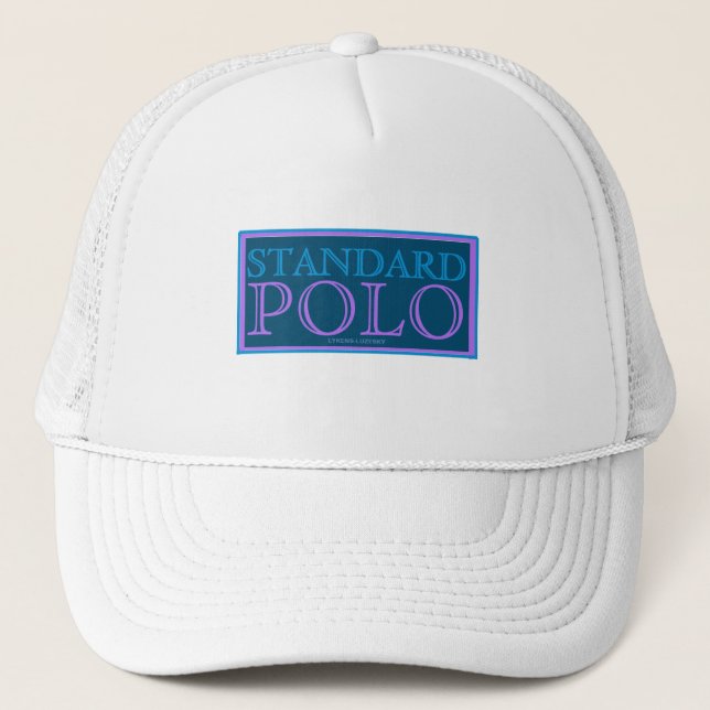 BONÉ PADRÃO POLO TRUCKER HAT (Frente)