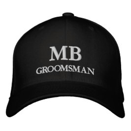 Boné Padrinho com Monograma Personalizado