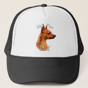 Boné Pai 2 Miniatura Pinscher (ferrugem)