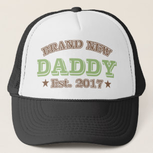 Boné Pai brandnew Est. 2017 (verde)