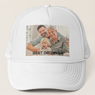Boné Pai de Fotos da Família Pai do Melhor Pai