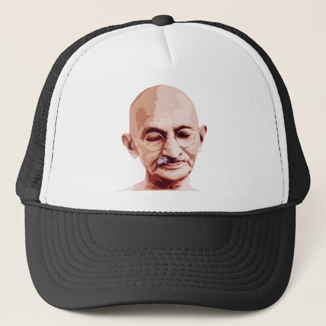 Boné Pai de Mahatma Gandhi de India (Frente)