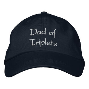 Boné Pai de tripletes