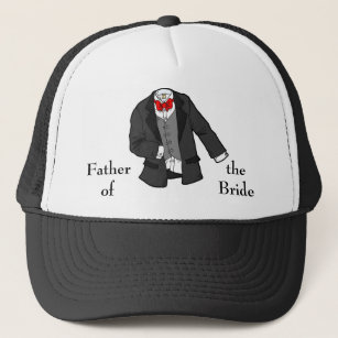 Boné Pai do chapéu da noiva