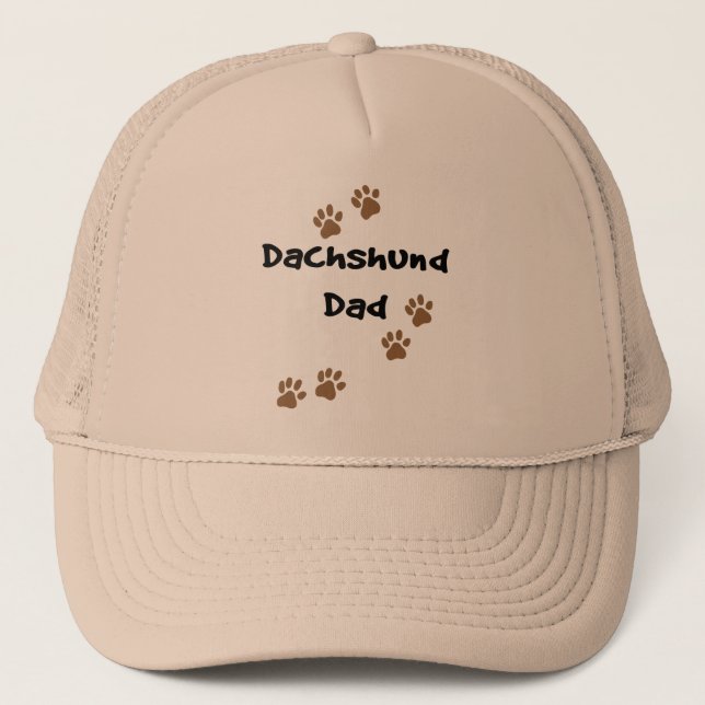 Boné Pai do Dachshund (Frente)