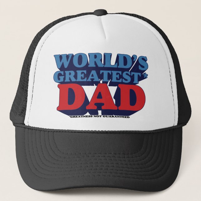 Boné Pai do Greatest* do mundo (Frente)