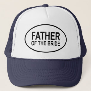 Boné Pai do Oval Wedding da noiva