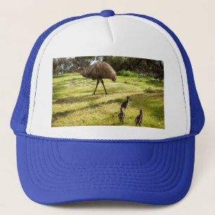 Boné Pai E Baby Emus,