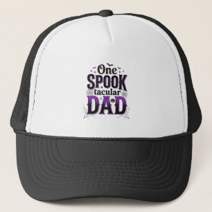 Boné Pai Espetacular de Halloween Design Vetorial Vinta
