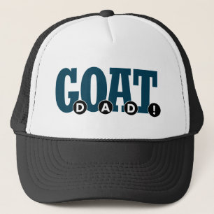 Boné "PAI G.O.A.T.!" Para Impressão Gráfico do Pai