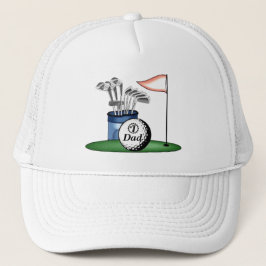 Boné Pai/mamã/filho do número um… Golfe personalizado