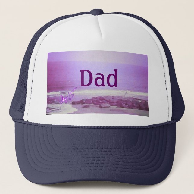Boné Pai Purple Ocean & Sky Trucker Hat (Frente)