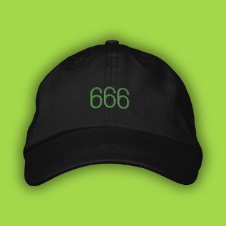 Boné pai verde Pop 666 Angel Girl Summer Hat