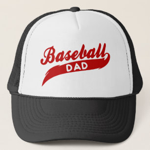 Boné Pai vermelho do basebol