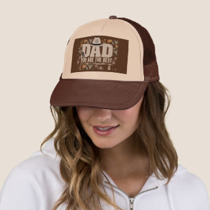 Boné Pai Você é o melhor Design
