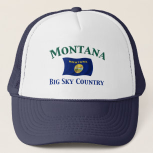 Boné País grande do céu de Montana