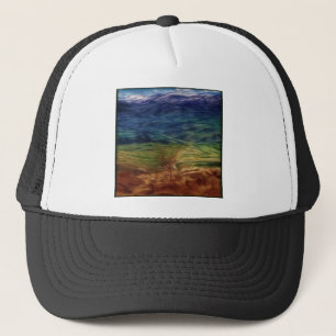 Boné Paisagem Arco-íris
