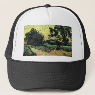 Boné Paisagem com Chateau de Auvers