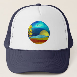 Boné Paisagem do Céu Líquido