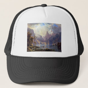 Boné Paisagem do vintage, Lake Tahoe por Albert