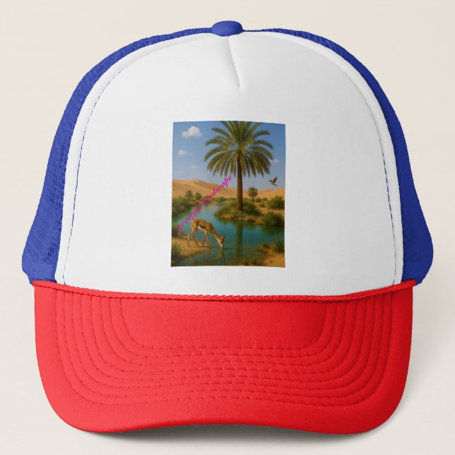 Boné paisagem pacífica (Frente)
