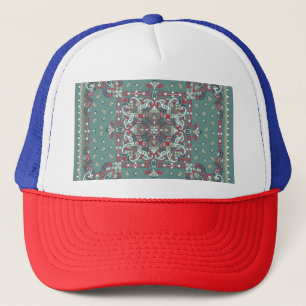 Boné Paisley Bandana Impressão: Escarpa Do Pescoço Da S