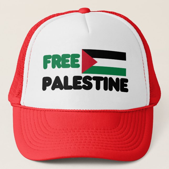 Boné Palestina livre (Frente)