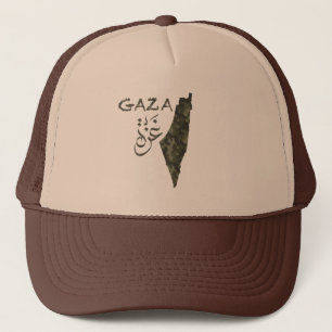 Boné Palestina Livre Gaza Livre - design Camuflagem