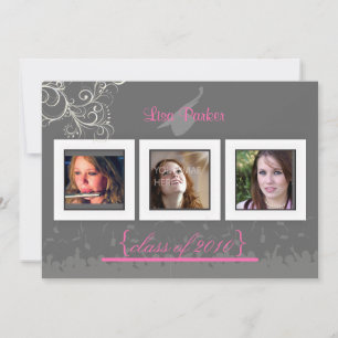 Boné + Palhaço + Convite Para Graduação De Raios/F