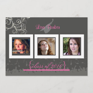 Boné + Palhaço + Convite Para Graduação De Raios/F