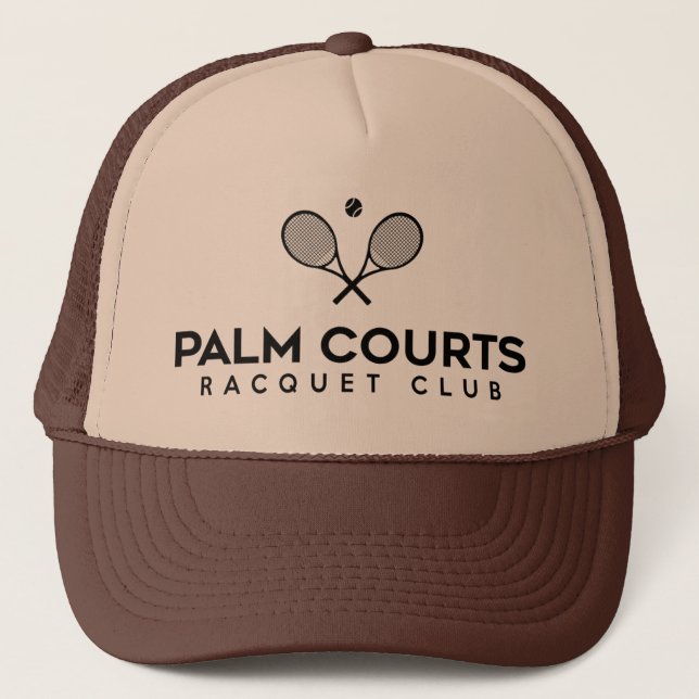 Boné Palm Courts Racquet Club Trucker Hat (Frente)