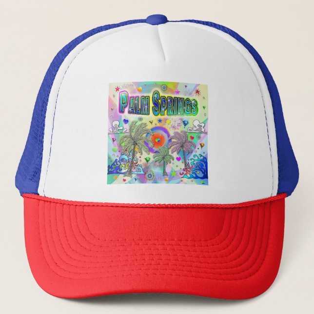 Boné Palm Primavera Deep Dream Hat (Frente)