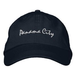 Boné Panama City Beach Florida Embroidered Baseball Hat