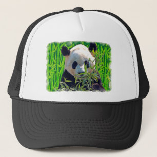 Boné Panda Bear & Bamboo Willife Art
