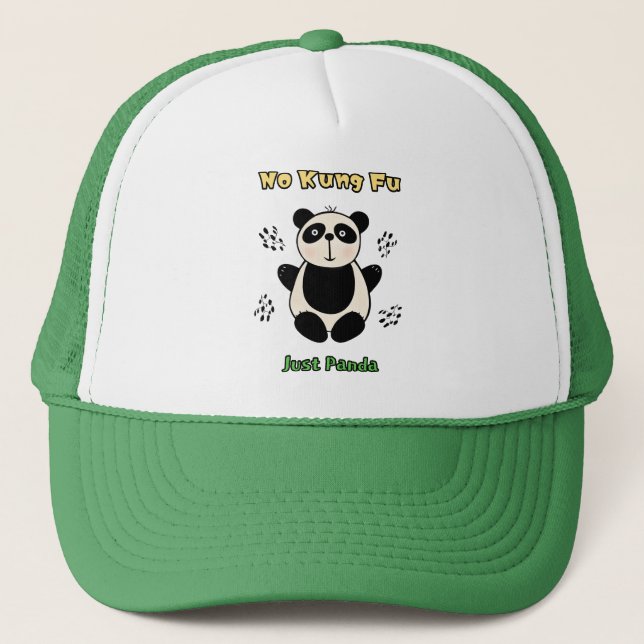 Boné Panda branca (Frente)