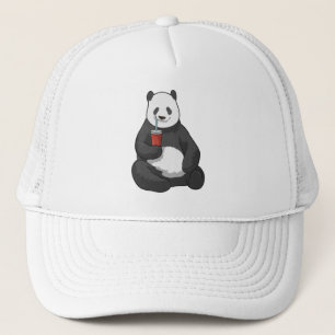 Boné Panda com Bebida
