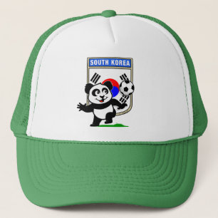 Boné Panda de Futebol da Coreia do Sul